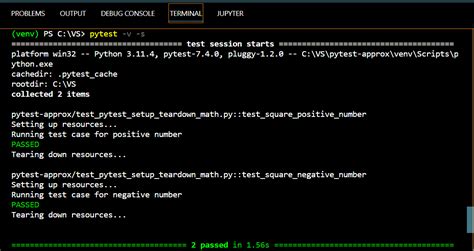 teardown for pytest